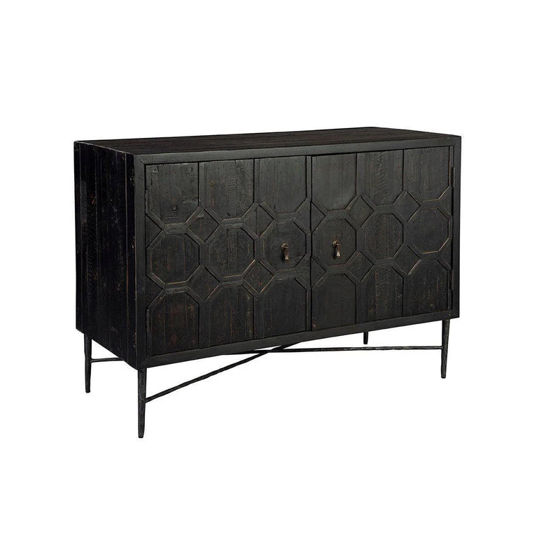 Dartington Wood Black Cabinet Accent Cabinets LOOMLAN By Furniture Classics