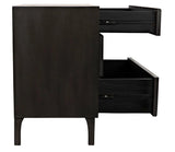 Daryl Wood Black Dresser Dressers LOOMLAN By Noir