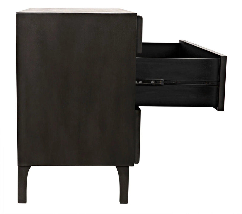 Daryl Wood Black Dresser Dressers LOOMLAN By Noir