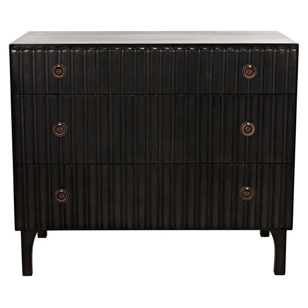 Daryl Wood Black Dresser Dressers LOOMLAN By Noir