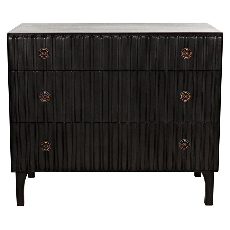 Daryl Wood Black Dresser Dressers LOOMLAN By Noir