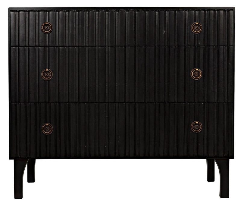 Daryl Wood Black Dresser Dressers LOOMLAN By Noir