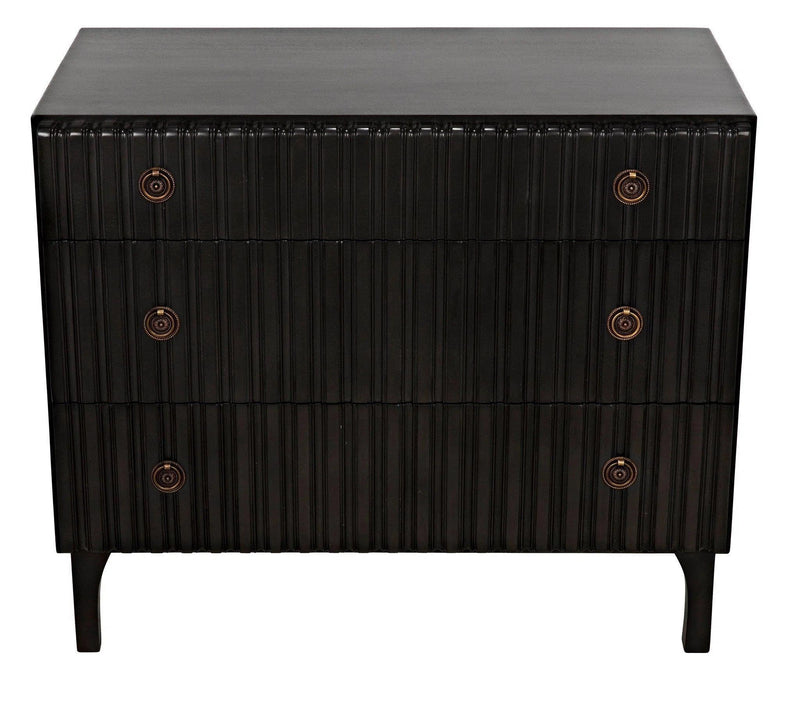 Daryl Wood Black Dresser Dressers LOOMLAN By Noir