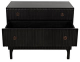 Daryl Wood Black Dresser Dressers LOOMLAN By Noir