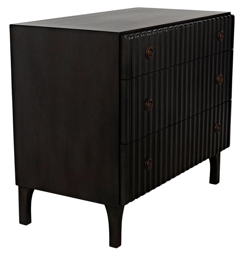 Daryl Wood Black Dresser Dressers LOOMLAN By Noir