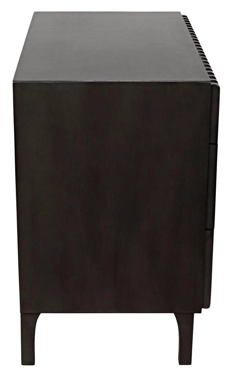 Daryl Wood Black Dresser Dressers LOOMLAN By Noir