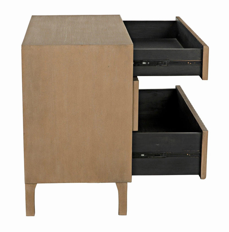 Daryl Wood Brown Dresser Dressers LOOMLAN By Noir