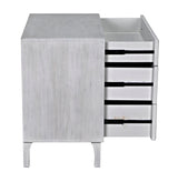 Daryl Wood White Dresser Dressers LOOMLAN By Noir