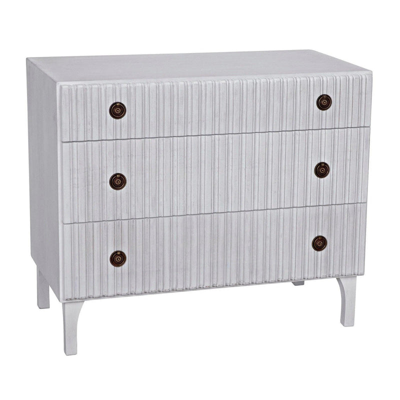 Daryl Wood White Dresser Dressers LOOMLAN By Noir