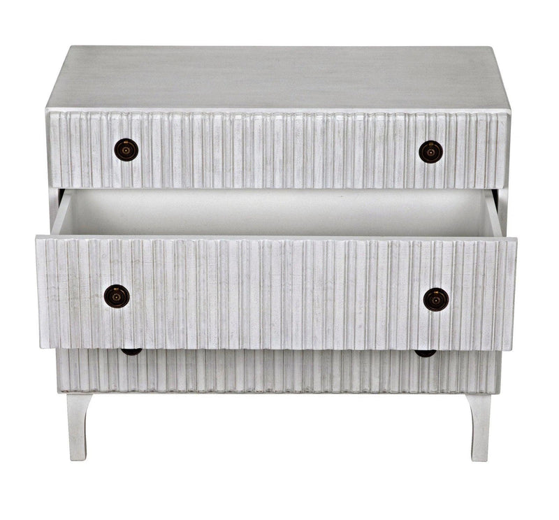 Daryl Wood White Dresser Dressers LOOMLAN By Noir