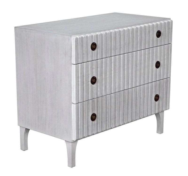 Daryl Wood White Dresser Dressers LOOMLAN By Noir