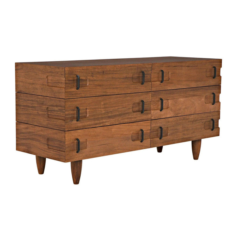 David Dark Walnut Wood Sideboard Sideboards LOOMLAN By Noir