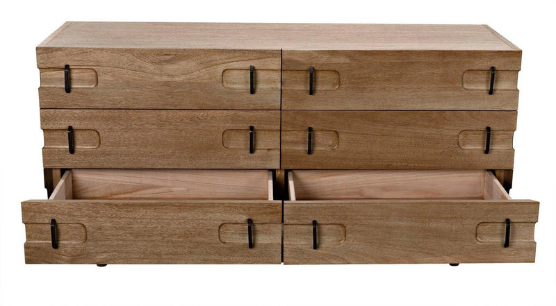 David Sideboard, Washed Walnut Sideboards LOOMLAN By Noir