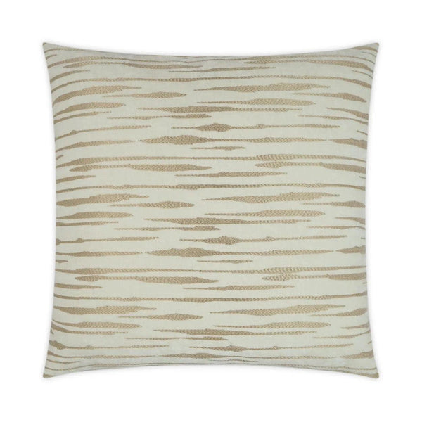 Davos Brown Throw Pillow With Insert Throw Pillows LOOMLAN By D.V. Kap