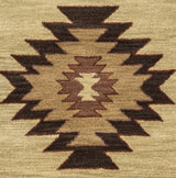Daxy Khaki Round Area Rugs For Dining Room Area Rugs LOOMLAN By LOOMLAN