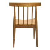 Day Natural Wood Armless Dining Chair Dining Chairs LOOMLAN By Moe's Home