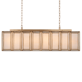 Daze Rectangular Chandelier Chandeliers LOOMLAN By Currey & Co