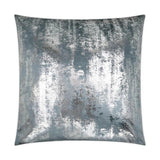 Dazzle Moondust Grey Throw Pillow With Insert Throw Pillows LOOMLAN By D.V. Kap