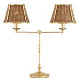 Deauville Desk Lamp Table Lamps LOOMLAN By Currey & Co