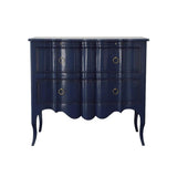 Delamar Wood Blue Chest Chests LOOMLAN By Furniture Classics