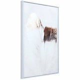 Delicate Feather Canvas Multicolor Artwork LOOMLAN By Zuo Modern