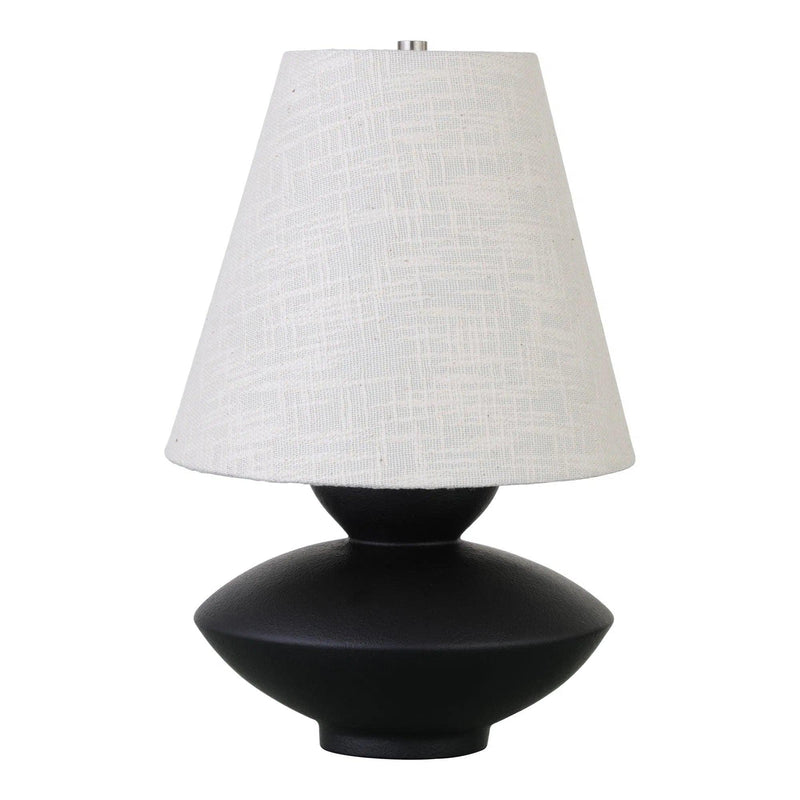 Dell Polyresin Black Table Lamp Table Lamps LOOMLAN By Moe's Home