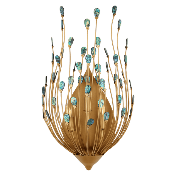 Delphos Wall Sconce Wall Sconces LOOMLAN By Currey & Co