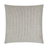 Demetria Pebble Grey Throw Pillow With Insert Throw Pillows LOOMLAN By D.V. Kap