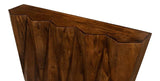 Denali Console Table Carved Solid Wood Natural Finish Console Tables LOOMLAN By Sarreid