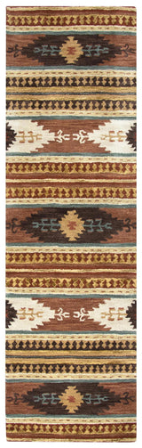 Deni Rust Round Area Rugs For Dining Room Area Rugs LOOMLAN By LOOMLAN