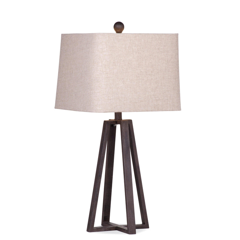 Denison Metal Black Table Lamp Table Lamps LOOMLAN By Bassett Mirror