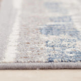 Dero Stripe Blue Large Area Rugs For Living Room Area Rugs LOOMLAN By LOOMLAN