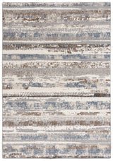 Dero Stripe Blue Large Area Rugs For Living Room Area Rugs LOOMLAN By LOOMLAN