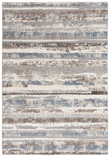 Dero Stripe Blue Large Area Rugs For Living Room Area Rugs LOOMLAN By LOOMLAN