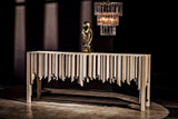 Desdemona Wood Sideboard with 3 Drawers Sideboards LOOMLAN By Noir