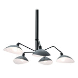 Desden Ceiling Lamp Black Pendants LOOMLAN By Zuo Modern