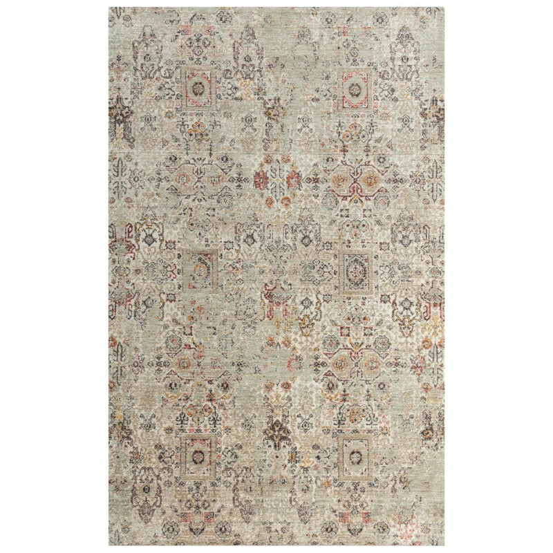 Dess Distressed Green/ Beige Large Area Rugs For Living Room Area Rugs LOOMLAN By LOOMLAN