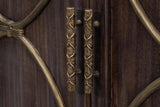 Details Acacia Wood Dark Brown 2 Door Credenza Sideboards LOOMLAN By Sarreid