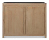 Details Acacia Wood Dark Brown 2 Door Credenza Sideboards LOOMLAN By Sarreid