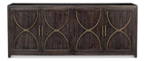 Details Acacia Wood Dark Brown Credenza Sideboards LOOMLAN By Sarreid