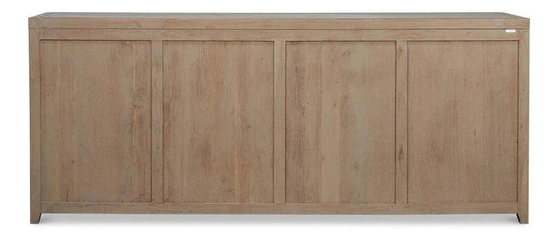 Details Acacia Wood Dark Brown Credenza Sideboards LOOMLAN By Sarreid