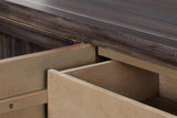 Details Acacia Wood Dark Brown Credenza Sideboards LOOMLAN By Sarreid