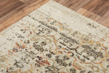 Dete Distressed Beige/ Brown Large Area Rugs For Living Room Area Rugs LOOMLAN By LOOMLAN