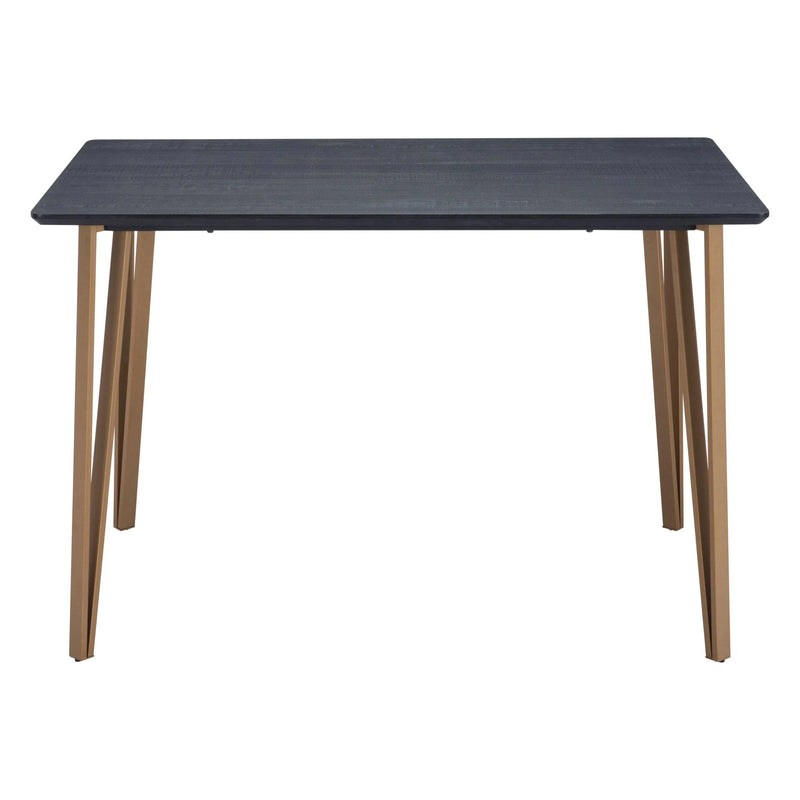 Deus Counter Table Black Counter Tables LOOMLAN By Zuo Modern