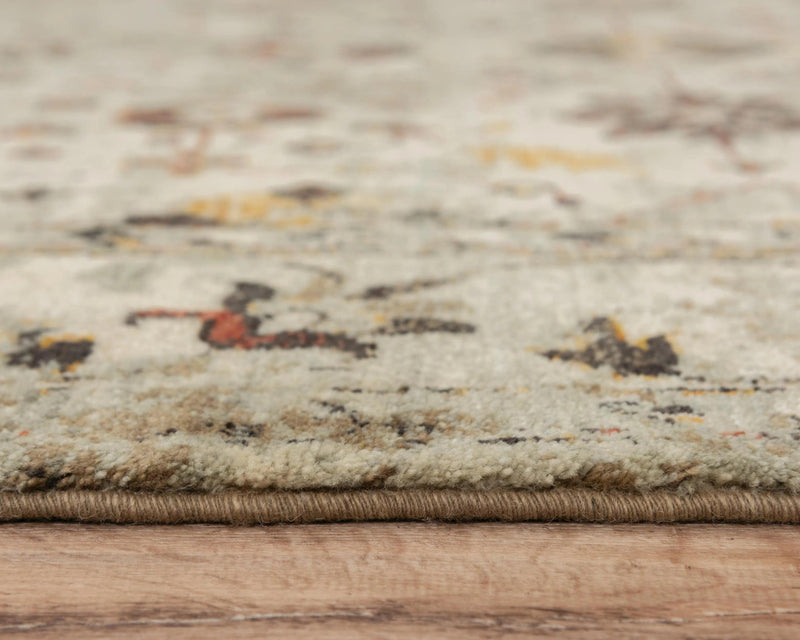 Deus Distressed Beige/ Brown Large Area Rugs For Living Room Area Rugs LOOMLAN By LOOMLAN