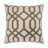 Deviation Brown Throw Pillow With Insert Throw Pillows LOOMLAN By D.V. Kap