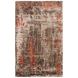 Dewy Abstract Brown Large Area Rugs For Living Room Area Rugs LOOMLAN By LOOMLAN