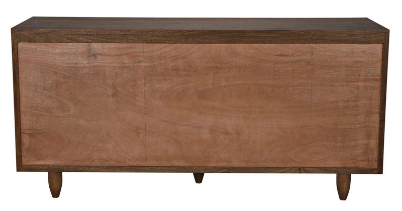 Diamond Double Wood Dark Walnut Chest Chests LOOMLAN By Noir