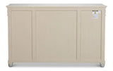 Diamond Wall Sideboard Blue Grey With Drawers Sideboards LOOMLAN By Sarreid