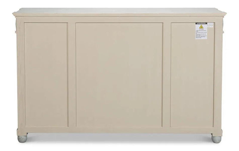 Diamond Wall Sideboard Blue Grey With Drawers Sideboards LOOMLAN By Sarreid